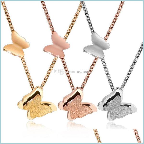 pendant necklaces stainless steel butterfly necklace rose gold chains women necklaces pendant summer fashion jewelry gift drop deliv dhylj, Silver
pendant necklaces stainless steel butterfly necklace rose gold chains women necklaces pendant summer fashion jewelry gift drop deliv dhylj, Silver