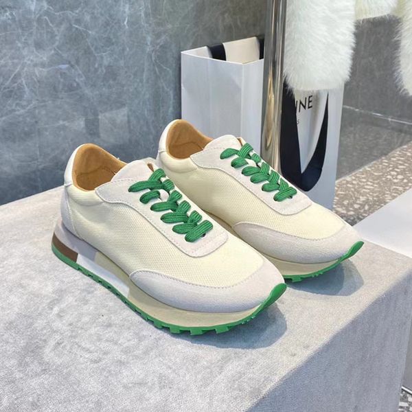 designer woman shoes the row lace-up candy color ventilated canvas perforations men platform mesh sneaker with box size 35-40 rdmo, Black
designer woman shoes the row lace-up candy color ventilated canvas perforations men platform mesh sneaker with box size 35-40 rdmo, Black