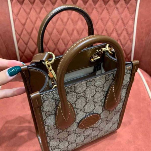 clearance retro series interlocking double mini tote bag open pocket vertical square solid medium handbag
clearance retro series interlocking double mini tote bag open pocket vertical square solid medium handbag