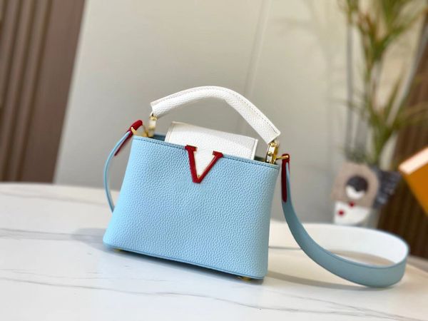 luxury designer quality capucines fashion women shoulder bags chain messenger bag leather handbags shell wallet purse ladies cosmetic crossb
luxury designer quality capucines fashion women shoulder bags chain messenger bag leather handbags shell wallet purse ladies cosmetic crossb