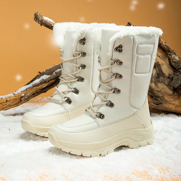 boots outdoor women's warmest faux fur snow winter high female women shoes fashion luxury lace up platform 221116, Black
boots outdoor women's warmest faux fur snow winter high female women shoes fashion luxury lace up platform 221116, Black