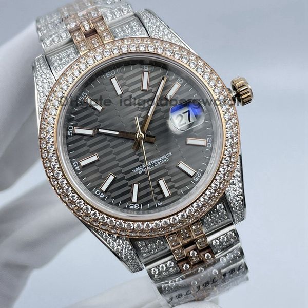 wristwatch fashion luxury rose gold mens watch 126333 126303 ice out watch grey dial 41mm automatic movement 904l stainls steel sapphire gla, Slivery;brown
wristwatch fashion luxury rose gold mens watch 126333 126303 ice out watch grey dial 41mm automatic movement 904l stainls steel sapphire gla, Slivery;brown