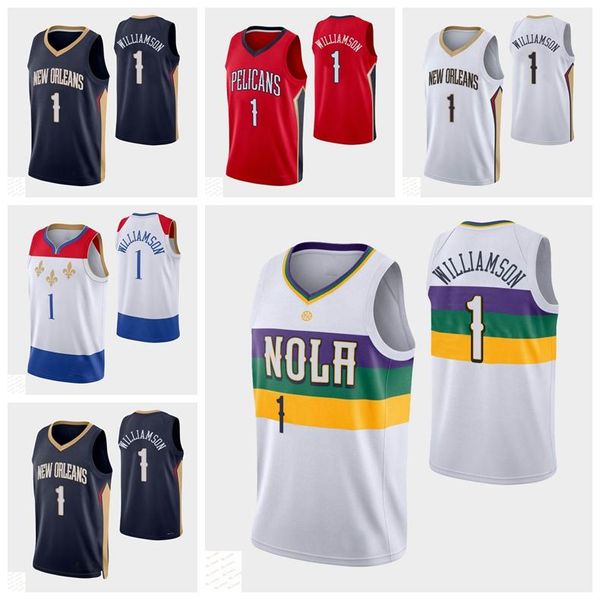 new orleans''pelicans''men zion city williamson swingman red basketball jersey statement 2020-21, Black
new orleans''pelicans''men zion city williamson swingman red basketball jersey statement 2020-21, Black