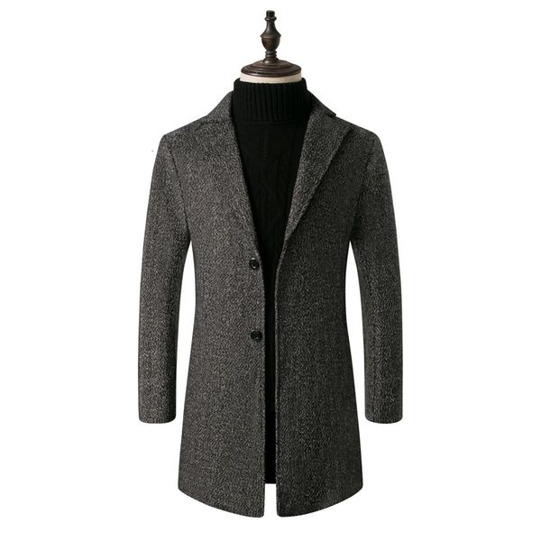 men's wool blends winter trench coats for men long jackets men casual wool blends business casual trench thicker warm slim fit long coa, Black
men's wool blends winter trench coats for men long jackets men casual wool blends business casual trench thicker warm slim fit long coa, Black