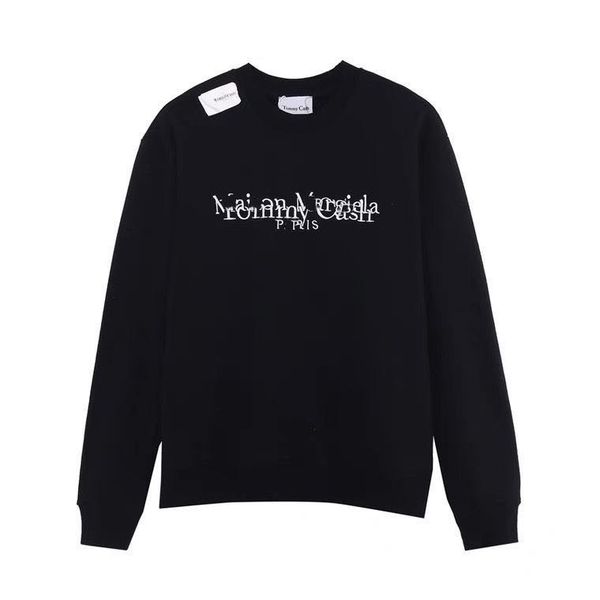 women's sweatshirt tommy cash co-branded margiela magilla mm6 cotton loose round neck couple models, Black
women's sweatshirt tommy cash co-branded margiela magilla mm6 cotton loose round neck couple models, Black