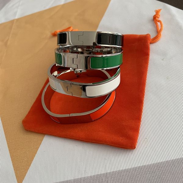 designer letter bangles luxury enamel bracelets men and women fashion love bracelets everyday accessories party wedding valentine's day, Black
designer letter bangles luxury enamel bracelets men and women fashion love bracelets everyday accessories party wedding valentine's day, Black