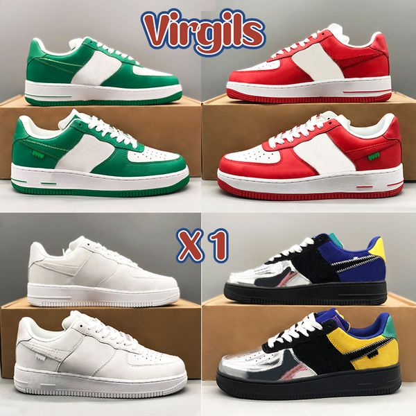 2023 luxury virgils x 1 mens casual shoes white royal red green canvas embossed black metallic silver designer sneakers fashion men women tr
2023 luxury virgils x 1 mens casual shoes white royal red green canvas embossed black metallic silver designer sneakers fashion men women tr