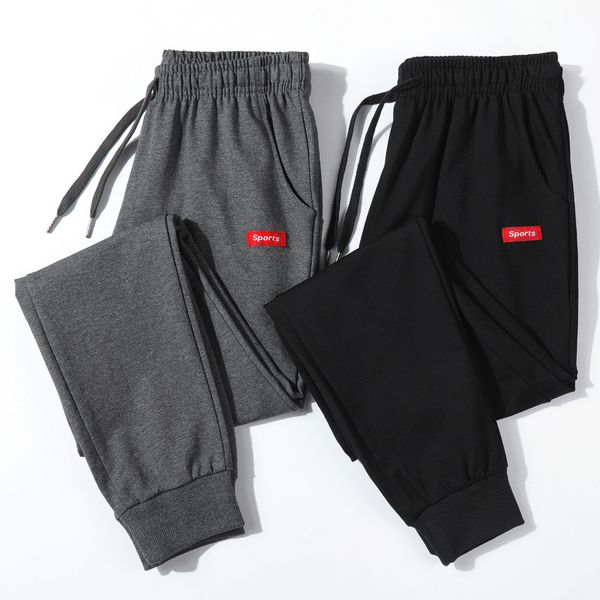 men's pants cotton sweatpants streetwear fashion pencil linen full length drawstring trousers for casual 221116, Black
men's pants cotton sweatpants streetwear fashion pencil linen full length drawstring trousers for casual 221116, Black