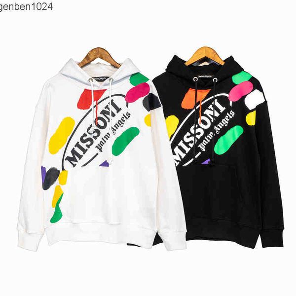 mens designer palmangel hoodies spray correct colorful printed men's couple's jacket, Black
mens designer palmangel hoodies spray correct colorful printed men's couple's jacket, Black