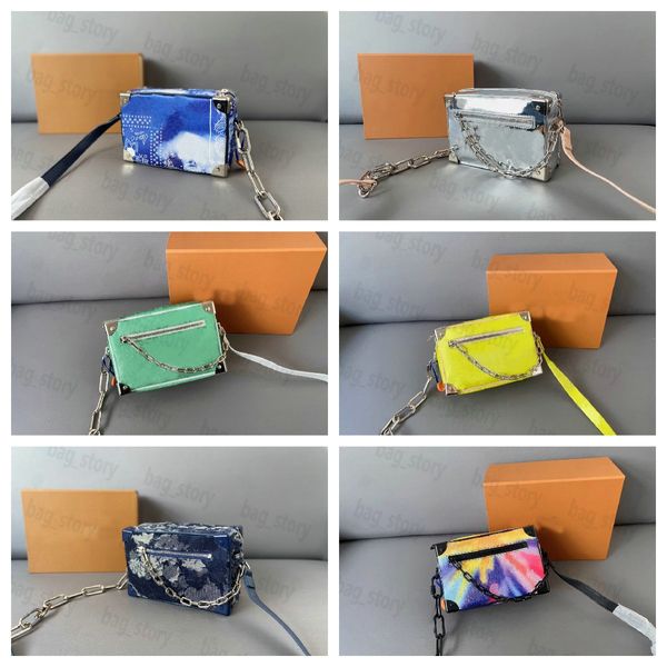 mini soft trunk handle bag men silver rainbow pattern box trunks chains bags square front zipped flap signature printed vintage monograms cr
mini soft trunk handle bag men silver rainbow pattern box trunks chains bags square front zipped flap signature printed vintage monograms cr