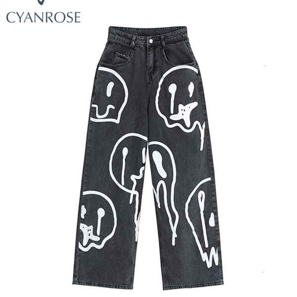womens jeans spring fashion ins street hiphop printing wash loose casual denim wide leg pants woman long trousers 221115, Blue
womens jeans spring fashion ins street hiphop printing wash loose casual denim wide leg pants woman long trousers 221115, Blue
