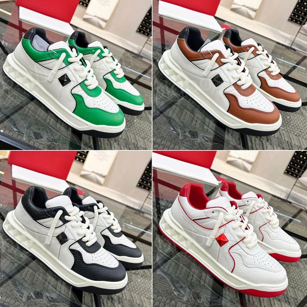 1 one men's sneakers casual shoes designer new luxury fashion thick bottom breathable rivets comfortable black white red brown green ou
1 one men's sneakers casual shoes designer new luxury fashion thick bottom breathable rivets comfortable black white red brown green ou
