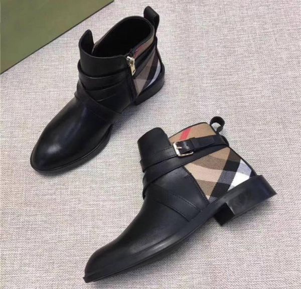 genuine leather casual shoes martin stitching upper is imported calfskin plaid stripe women short boots6026313, Black
genuine leather casual shoes martin stitching upper is imported calfskin plaid stripe women short boots6026313, Black