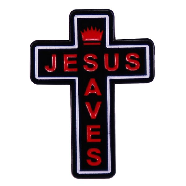 jesus saves cross enamel pin brooch badge clothes hat backpack decoration jewelry accessories, Blue
jesus saves cross enamel pin brooch badge clothes hat backpack decoration jewelry accessories, Blue