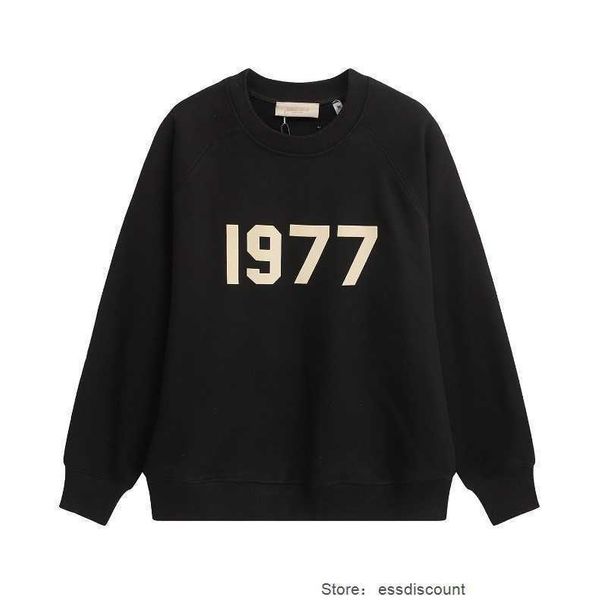 ess hoodies early autumn tide brand double line essential hoodie season 8 flocking number 1977 sweater women loose men sweatshirt, Black;brown
ess hoodies early autumn tide brand double line essential hoodie season 8 flocking number 1977 sweater women loose men sweatshirt, Black;brown