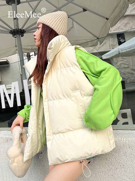 women's vests eleemee women jacket sleeveless pocket loose female winter vest fashion daily casual ins stylish outwear size m-2xl 22111, Black;white
women's vests eleemee women jacket sleeveless pocket loose female winter vest fashion daily casual ins stylish outwear size m-2xl 22111, Black;white