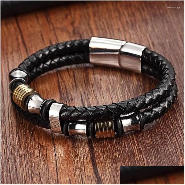 charm bracelets charm bracelets xqni genuine leather bracelet double layer 19/21/23cm color special jewelry for men fathers day gift dhadh, Golden;silver
charm bracelets charm bracelets xqni genuine leather bracelet double layer 19/21/23cm color special jewelry for men fathers day gift dhadh, Golden;silver