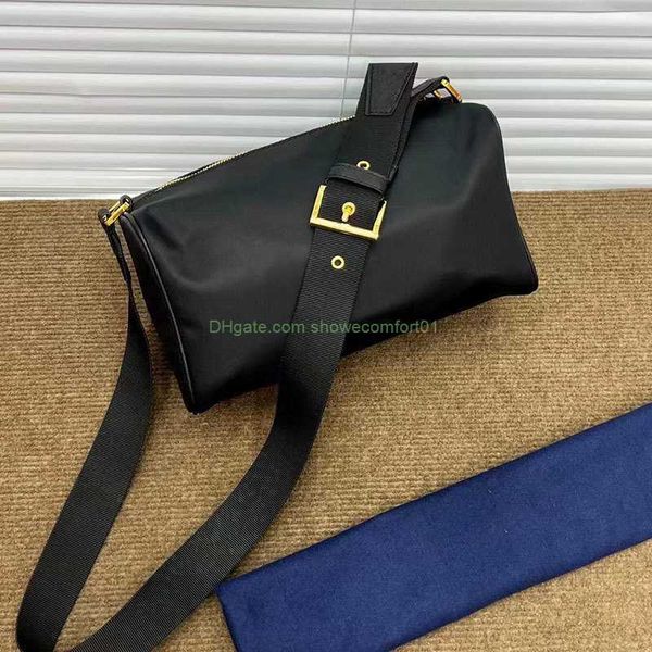 fashion pillow bag nylon gold button triangle for men and women handbag designer
fashion pillow bag nylon gold button triangle for men and women handbag designer