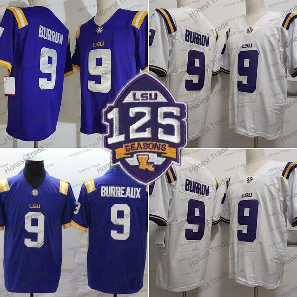 lsu tigers #9 joe burrow football jersey lsu ncaa 9 burreaux college purple white men jerseys 125th, Black
lsu tigers #9 joe burrow football jersey lsu ncaa 9 burreaux college purple white men jerseys 125th, Black