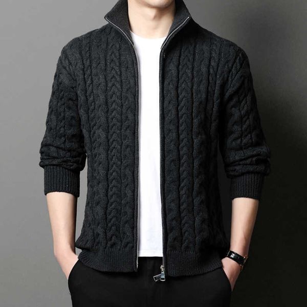 men's hoodies & sweatshirts fleece autumn winter sweatercoat men thick warm zipper stand collar cardigan fashion knitted sweaters jacke, Black
men's hoodies & sweatshirts fleece autumn winter sweatercoat men thick warm zipper stand collar cardigan fashion knitted sweaters jacke, Black