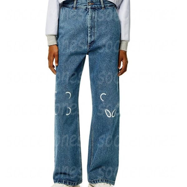 womens denim pants embroidered letters jeans fashion sports casual straight jeans, Black
womens denim pants embroidered letters jeans fashion sports casual straight jeans, Black