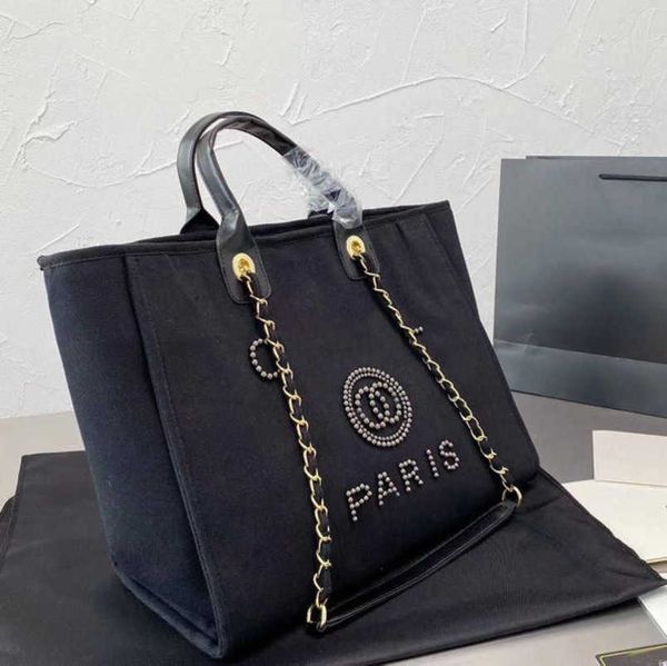 women's fashion luxury evening bags brand ch handbags pearl tote canvas beach bag designers female portable shoulder large capacity big, Black;red
women's fashion luxury evening bags brand ch handbags pearl tote canvas beach bag designers female portable shoulder large capacity big, Black;red