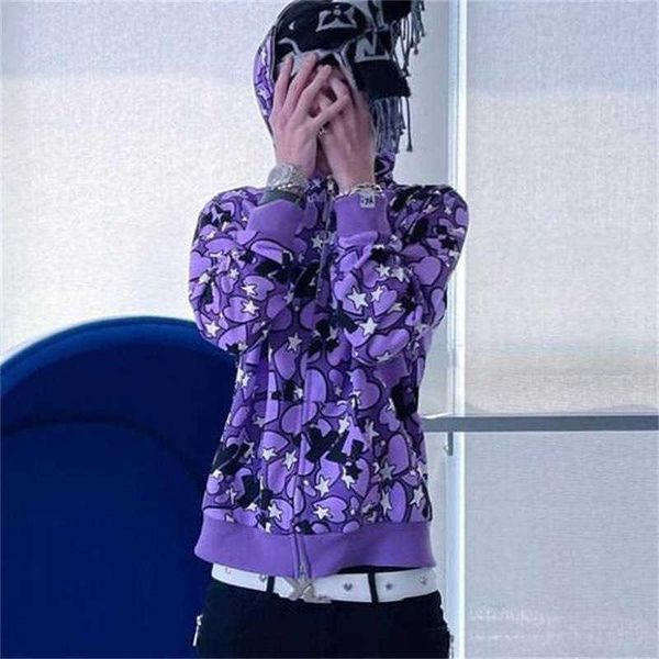 men's hoodies sweatshirts zip hoodie stars print goth punk sweatshirt men's hoodies sport coat pullover gothic long sleeve oversiz, Black
men's hoodies sweatshirts zip hoodie stars print goth punk sweatshirt men's hoodies sport coat pullover gothic long sleeve oversiz, Black