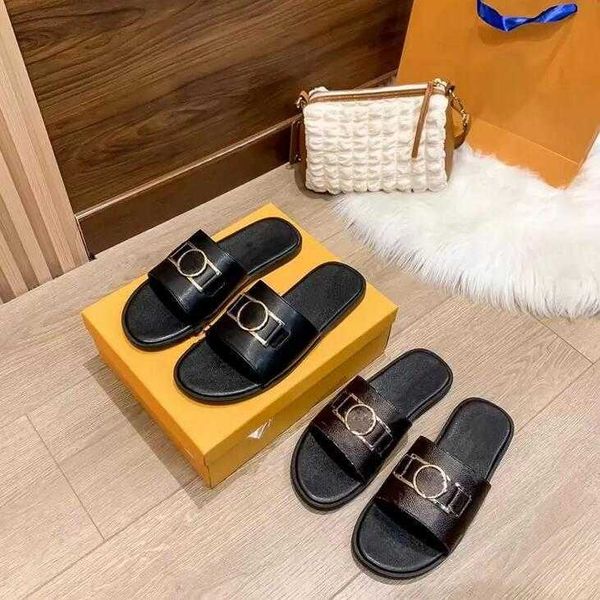 slippers summer women leisure slipper designer flat bottom leisure slippers fashion pu leather sandbeach sandal womens luxury letter sandals, Black
slippers summer women leisure slipper designer flat bottom leisure slippers fashion pu leather sandbeach sandal womens luxury letter sandals, Black