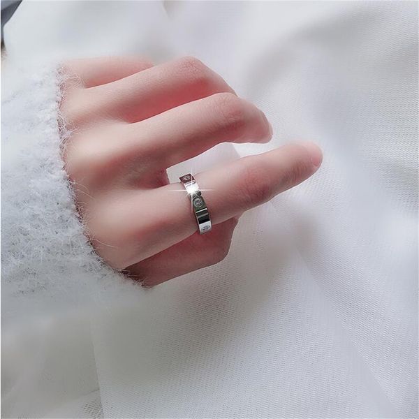 luxury love ring brand designer rings carti band ring 3 diamonds women men jewelry titanium steel gold-plated lady's ring holiday gift, Silver
luxury love ring brand designer rings carti band ring 3 diamonds women men jewelry titanium steel gold-plated lady's ring holiday gift, Silver