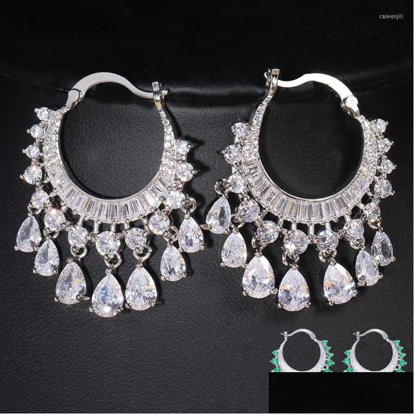 dangle chandelier dangle earrings luxury blue cubic zirconia round circle dangling water drop tassel for women wedding jewelry deli dhrrk, Silver
dangle chandelier dangle earrings luxury blue cubic zirconia round circle dangling water drop tassel for women wedding jewelry deli dhrrk, Silver