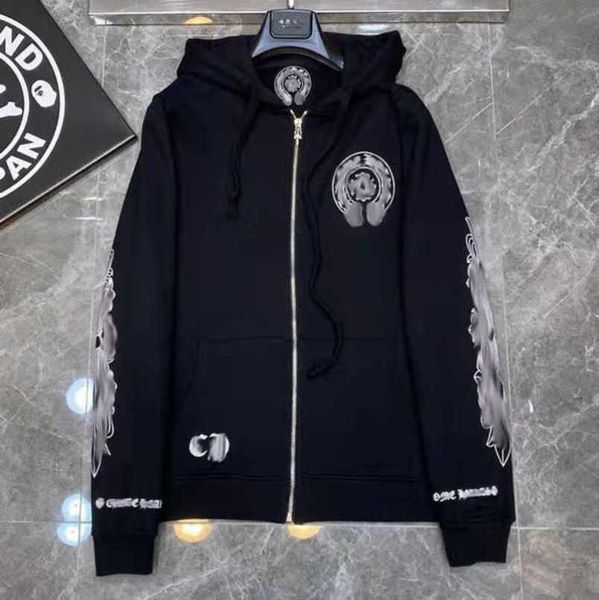 luxury fashion men's sweatshirts designer classic women jackets hoodies ch zipper hooded sweater cross pullover sanskrit hoodie casual, Black
luxury fashion men's sweatshirts designer classic women jackets hoodies ch zipper hooded sweater cross pullover sanskrit hoodie casual, Black