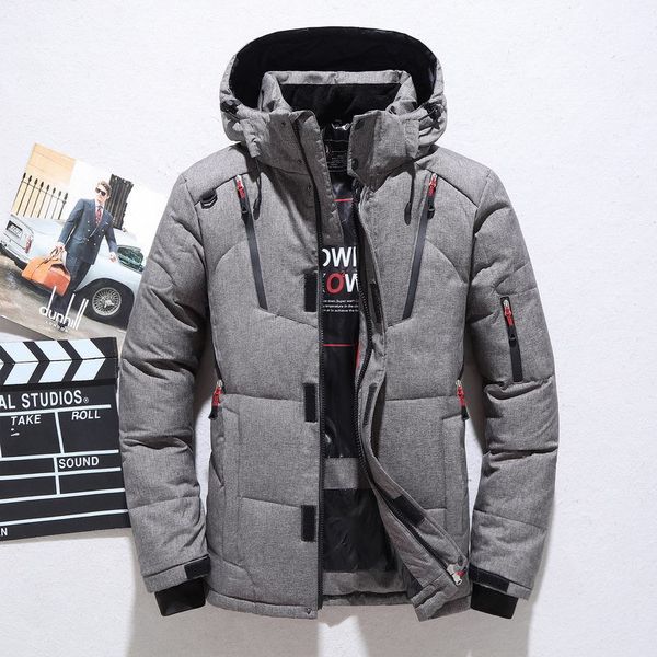men's down parkas winter men's down jacket hooded puffer jackets men padded jacket coat male fashion casual outerwear outdoor soli, Black
men's down parkas winter men's down jacket hooded puffer jackets men padded jacket coat male fashion casual outerwear outdoor soli, Black