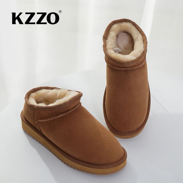 boots kzzo fashion winter ankle rubber for women australian genuine cowhide leather classic snow solid ladies' shoes 221116, Black
boots kzzo fashion winter ankle rubber for women australian genuine cowhide leather classic snow solid ladies' shoes 221116, Black