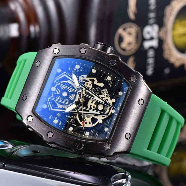 watch fashion luxury richa mens hollow out mechanics business men's automatic metal high-end handsome wine barrel mill men, Slivery;black
watch fashion luxury richa mens hollow out mechanics business men's automatic metal high-end handsome wine barrel mill men, Slivery;black