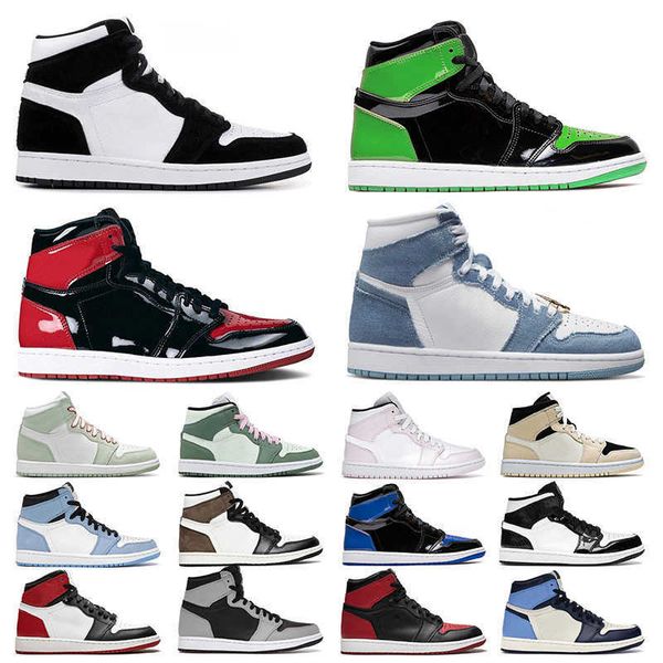 basketball shoes 1 jumpman mens womens designer retro patent green 1s high og dark mocha denim mid carbon fiber sports sneakers t designer s, Black
basketball shoes 1 jumpman mens womens designer retro patent green 1s high og dark mocha denim mid carbon fiber sports sneakers t designer s, Black