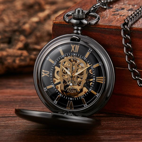 pocket watches gold skull mechanical steampunk skeleton hand-wind flip clock fob with chain for men women collection 221116, Slivery;golden
pocket watches gold skull mechanical steampunk skeleton hand-wind flip clock fob with chain for men women collection 221116, Slivery;golden