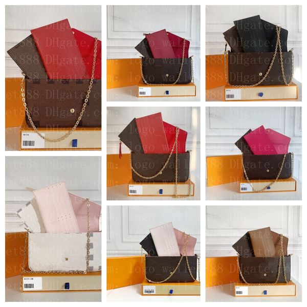 evening bags lady clutch crossbody felicie pochette m61276 shoulder bags handbag designer bag wallets 3 in 1 women flap pouch gold chain
evening bags lady clutch crossbody felicie pochette m61276 shoulder bags handbag designer bag wallets 3 in 1 women flap pouch gold chain