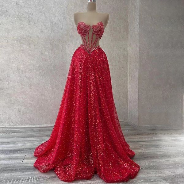 sparkly red sequined mermaid prom dress for women beads strapless illusion celebrity party evening dresses vestido de flesta, Black
sparkly red sequined mermaid prom dress for women beads strapless illusion celebrity party evening dresses vestido de flesta, Black