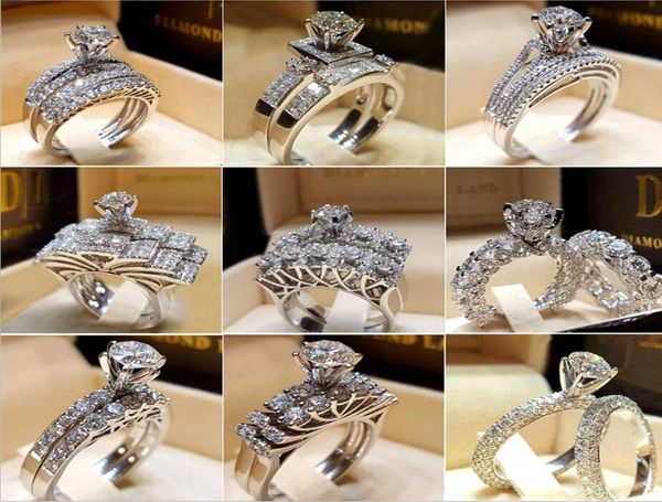 30pcslot mixed crystal white round ring set brand luxury promise silver engagement ring vintage bridal wedding rings for woman8723927, Slivery;golden
30pcslot mixed crystal white round ring set brand luxury promise silver engagement ring vintage bridal wedding rings for woman8723927, Slivery;golden