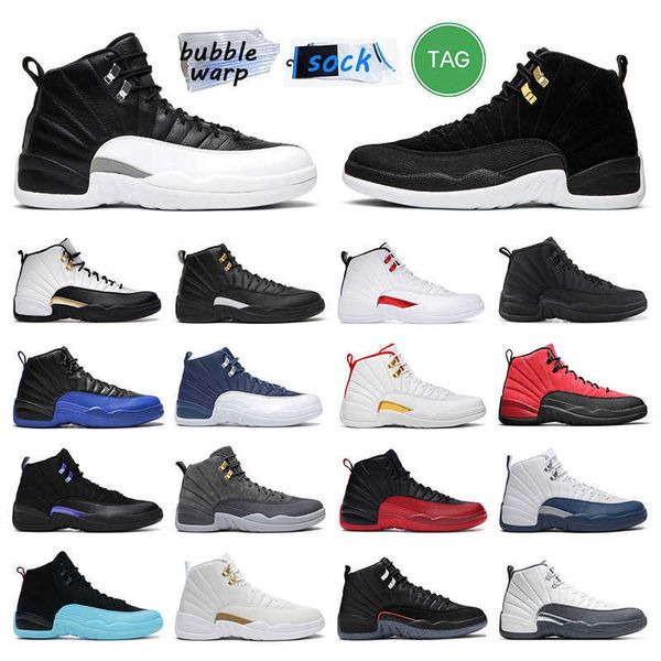 12 12s basketball shoes jumpman12s triple black white gamma blue dark grey the master athletic outdoor sneakers
12 12s basketball shoes jumpman12s triple black white gamma blue dark grey the master athletic outdoor sneakers