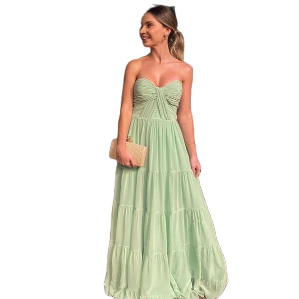 mint green chiffon evening dresses sweetheart pleats simple prom gowns women formal event formal party, Black;red
mint green chiffon evening dresses sweetheart pleats simple prom gowns women formal event formal party, Black;red