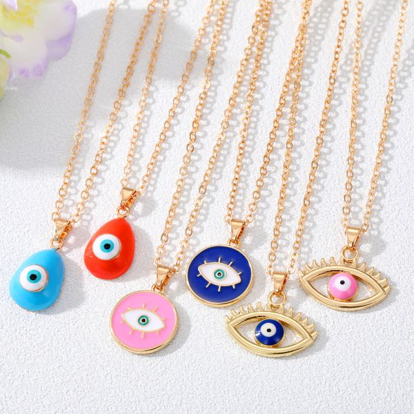 enamel evil eye pendant necklace for women hollow turkish lucky blue red eye choker necklaces clavicel chains party jewelry, Silver
enamel evil eye pendant necklace for women hollow turkish lucky blue red eye choker necklaces clavicel chains party jewelry, Silver
