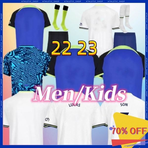 22 23 soccer jersey son kane fans tees kulusevski richarlison hojbjerg spence perisic dier 2022 2023 lucas romero football shirt third men, Black;yellow
22 23 soccer jersey son kane fans tees kulusevski richarlison hojbjerg spence perisic dier 2022 2023 lucas romero football shirt third men, Black;yellow