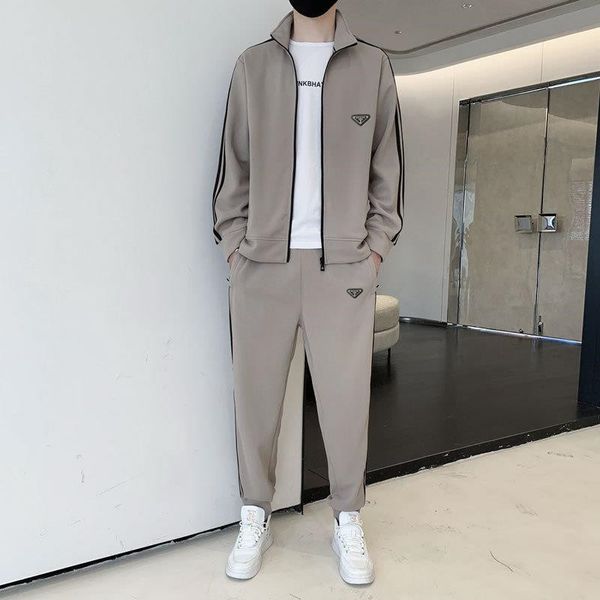 men's tracksuits mens sports suit designer jacket pants two piece combed cotton fabric women's suit couple outdoor sportswear d5cn, Gray
men's tracksuits mens sports suit designer jacket pants two piece combed cotton fabric women's suit couple outdoor sportswear d5cn, Gray