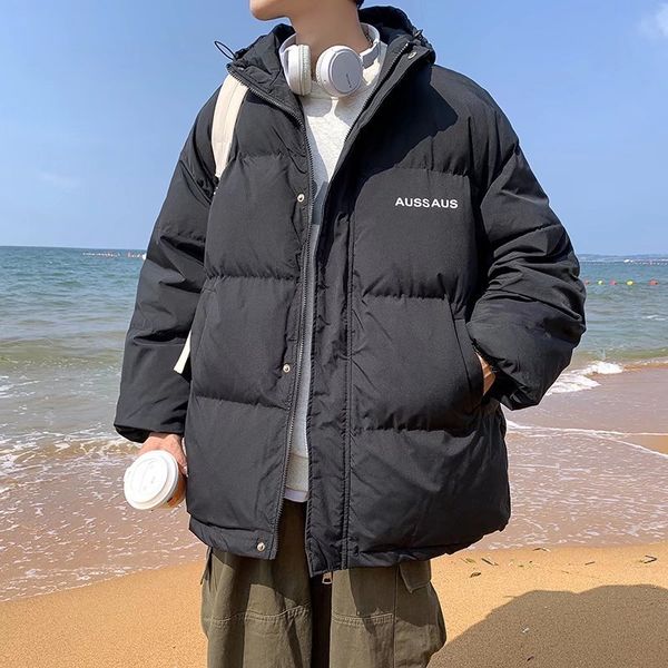 men's down parkas streetwear hooded casual thick warm men's winter jacket solid color parkas fashion oversize winter men's co, Black
men's down parkas streetwear hooded casual thick warm men's winter jacket solid color parkas fashion oversize winter men's co, Black