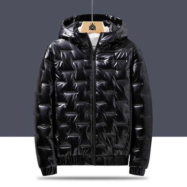 men's down parkas winter jackets men bright parka thickened warm waterproof jackets male down coats 221116, Black
men's down parkas winter jackets men bright parka thickened warm waterproof jackets male down coats 221116, Black