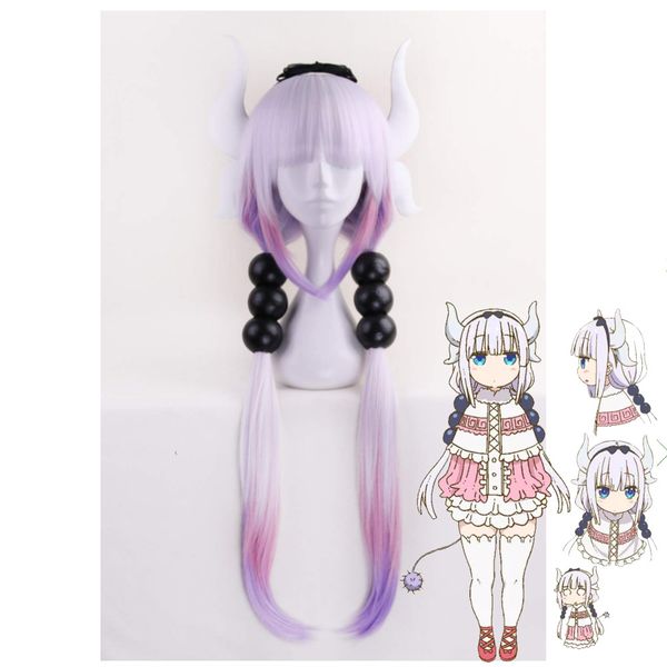 anime wigs conor costumed wigs dragon horn accessories kobayashi family cosplay beaded tail full head, Black
anime wigs conor costumed wigs dragon horn accessories kobayashi family cosplay beaded tail full head, Black