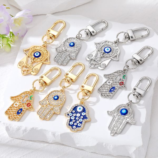 evil eye hamsa hand keychain key rings for friend lovers vintage blue eye bag car keyring pendant, Slivery;golden
evil eye hamsa hand keychain key rings for friend lovers vintage blue eye bag car keyring pendant, Slivery;golden
