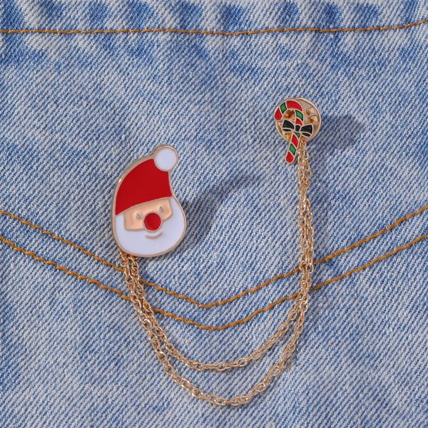 christmas style chains brooches set 5pcs cute gold plated pins 2022 santa claus boot tree bell snowman cartoon jewelry xmas gift for boys su, Gray
christmas style chains brooches set 5pcs cute gold plated pins 2022 santa claus boot tree bell snowman cartoon jewelry xmas gift for boys su, Gray
