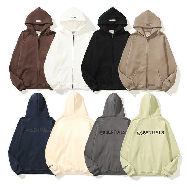 men's and women's hoodies sweatshirts 22 fashion north american high street brand essential zipper loose trend coat hz68, Black
men's and women's hoodies sweatshirts 22 fashion north american high street brand essential zipper loose trend coat hz68, Black